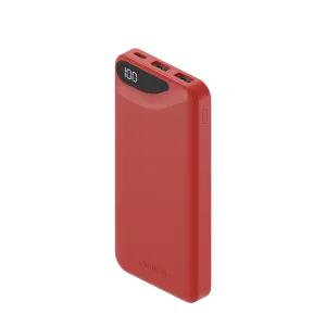 10,000 mAh Power Bank - Red