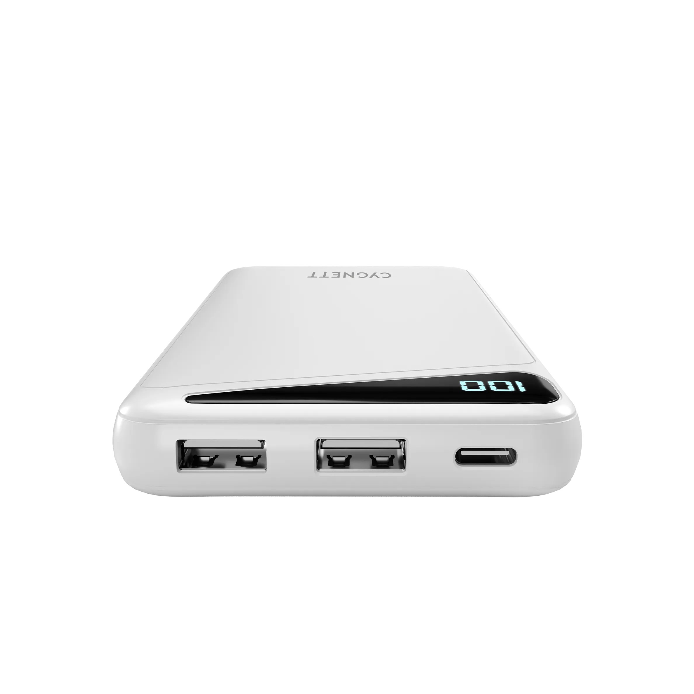 10,000 mAh Power Bank - White