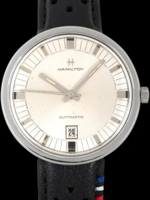 1970s Hamilton Dateline UFO (Ref. 64046-3) Silver Dial