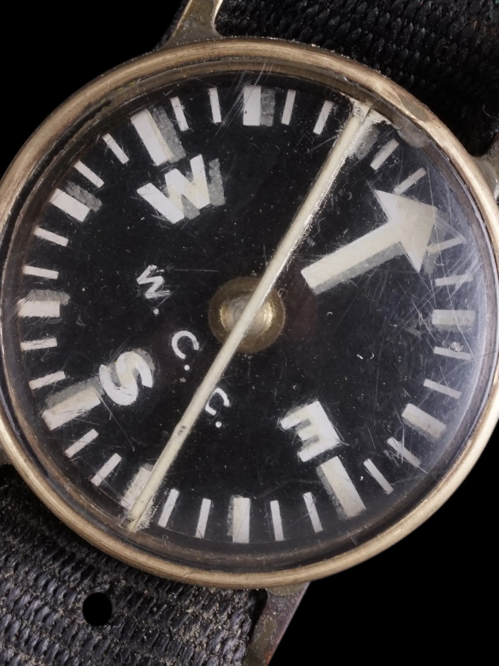 1979 Benrus Type-2 (Class A) "Milsub" W/ Compass, Original Strap, & Patch