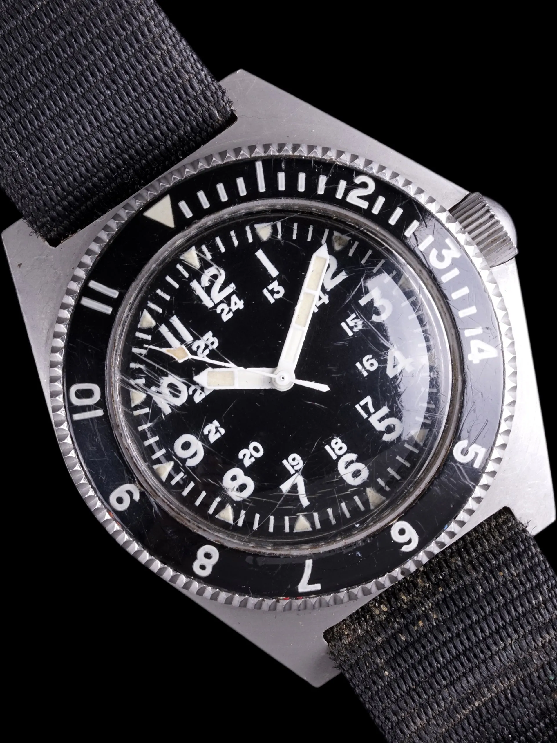 1979 Benrus Type-2 (Class A) "Milsub" W/ Compass, Original Strap, & Patch