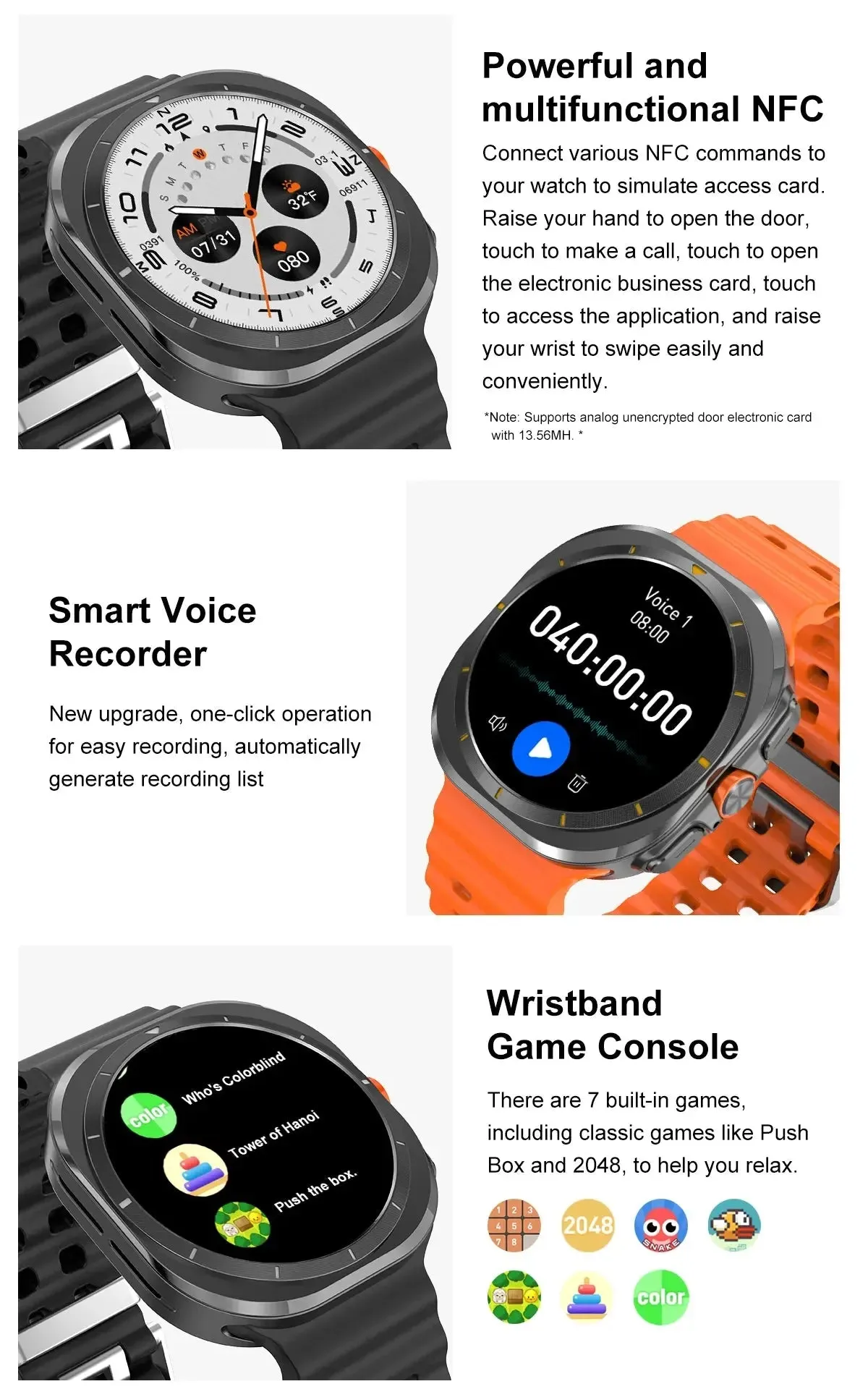 2024 Galaxy Smartwatch 7 - 32GB Memory