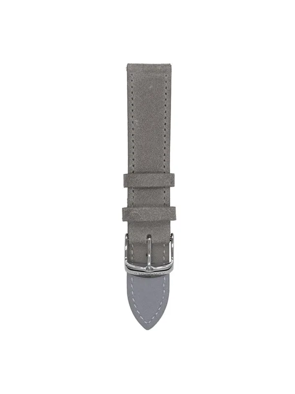 Aries Gold Baby Gray Leather Strap (Size 22)