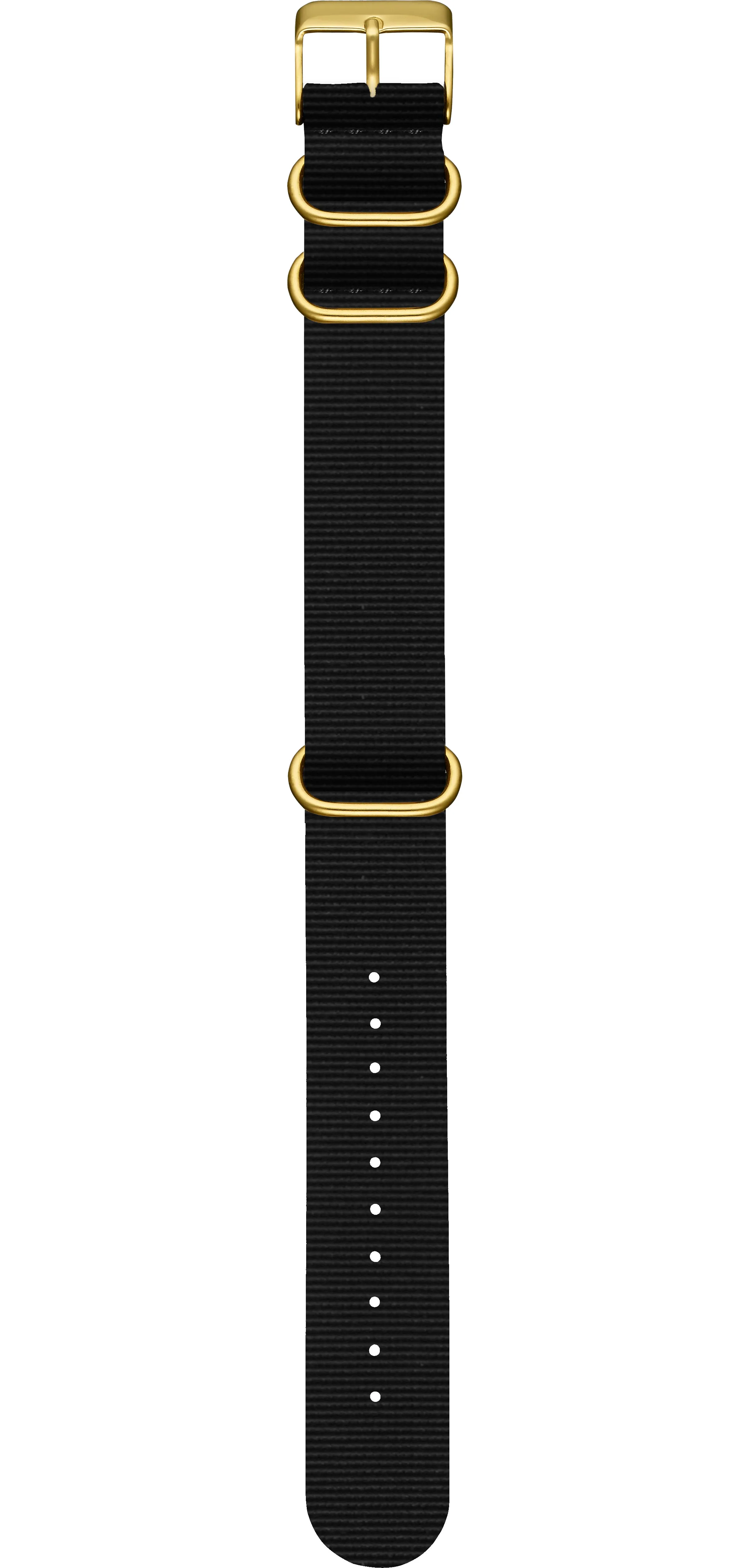 Black Nylon Strap - For Classic Watches