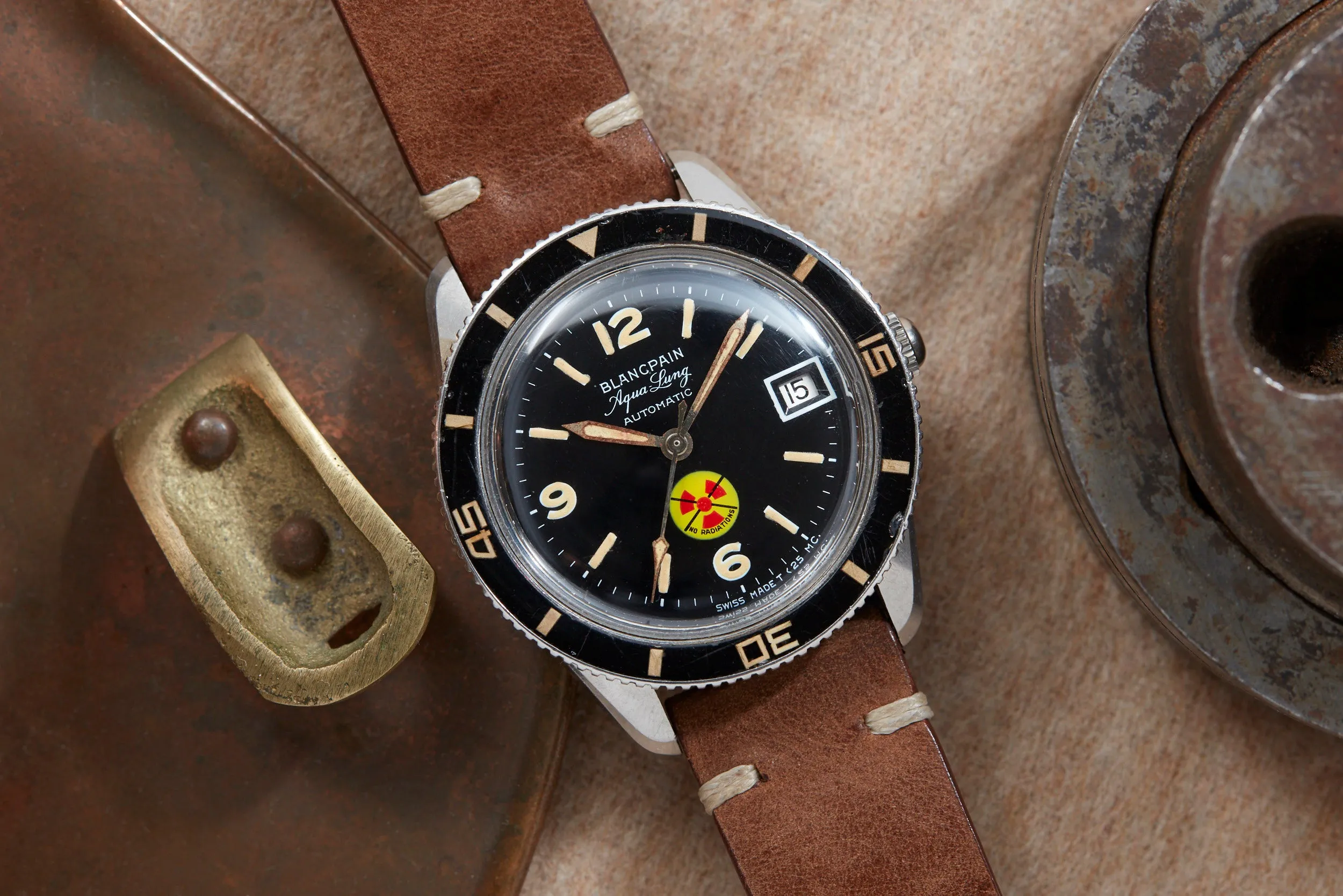 Blancpain Fifty Fathoms Aqualung "No Radiation"