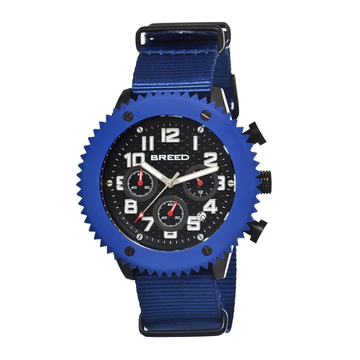 Breed Decker Nylon-Band Chronograph Men's Watch