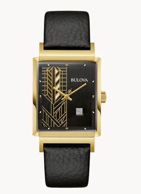 Bulova Frank Lloyd Wright "Dana-Thomas House" Watch (I8629)