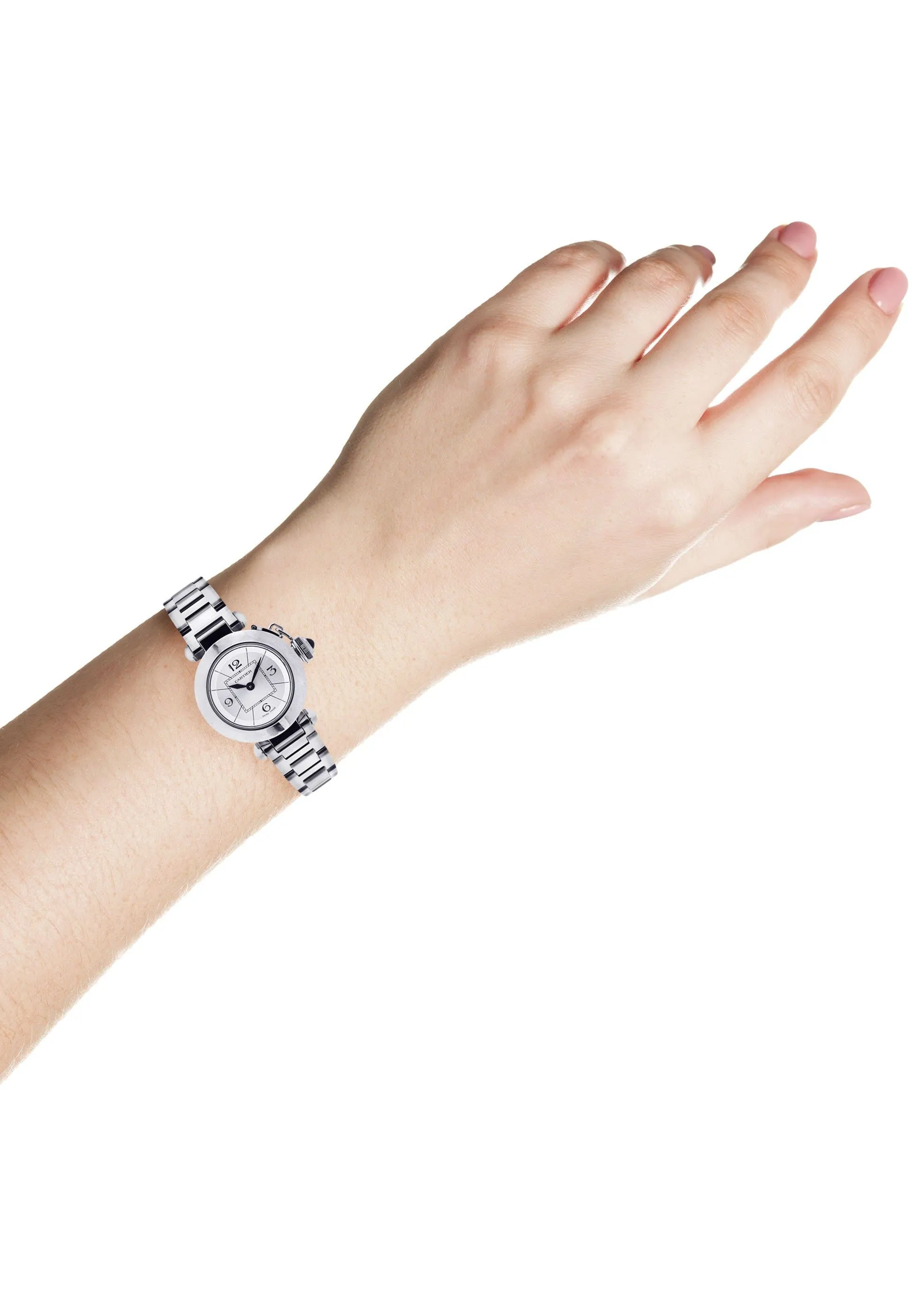 Cartier Miss Pasha Watch For Women | Stainless Steel | 27 Mm