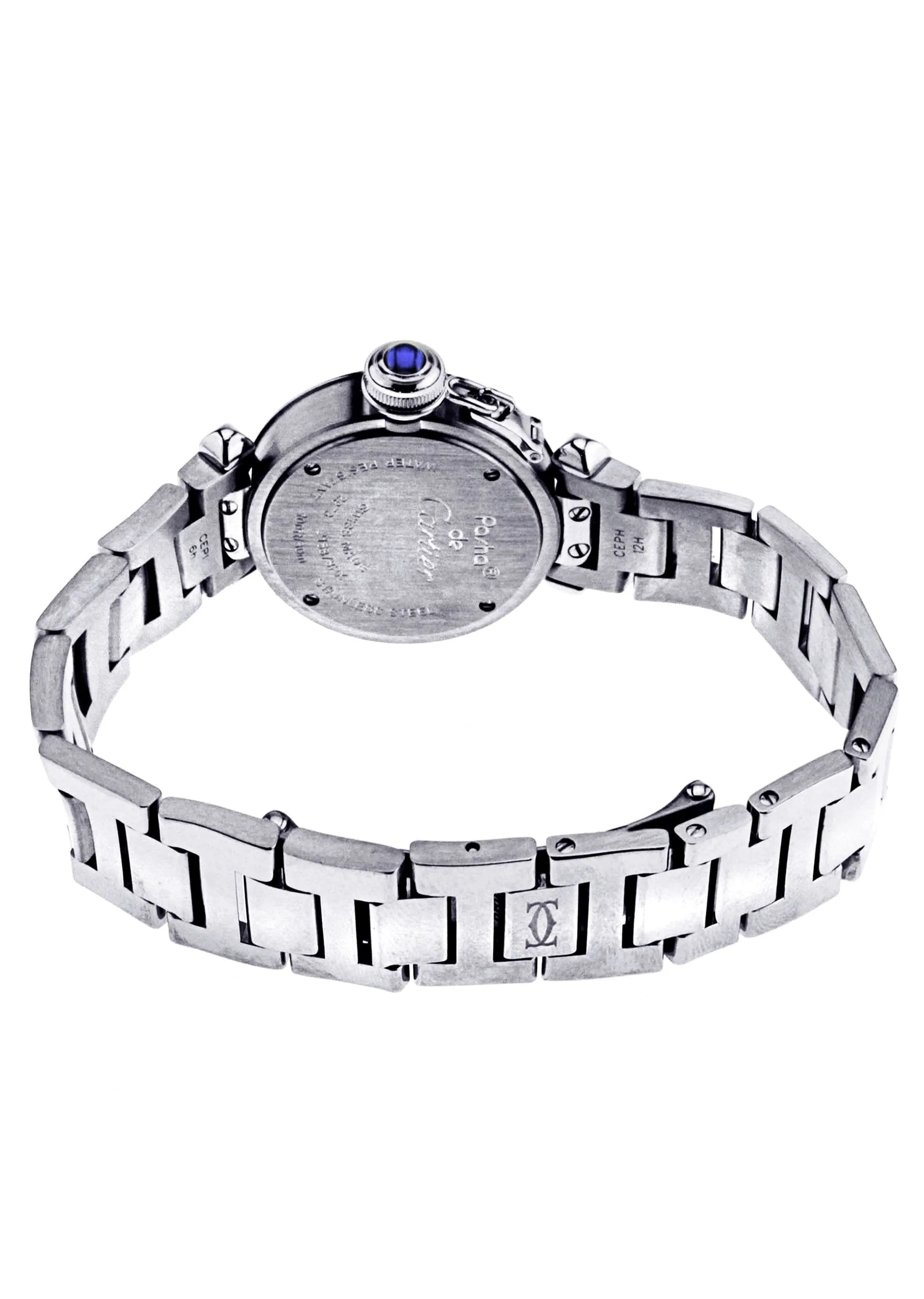 Cartier Miss Pasha Watch For Women | Stainless Steel | 27 Mm