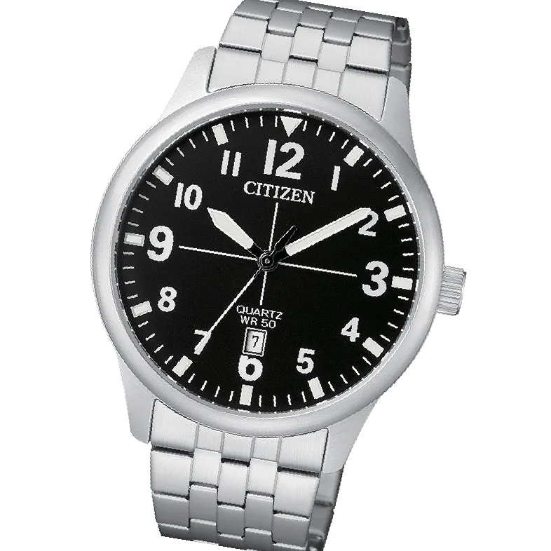 Citizen Stainless Steel Quartz Dress Watch