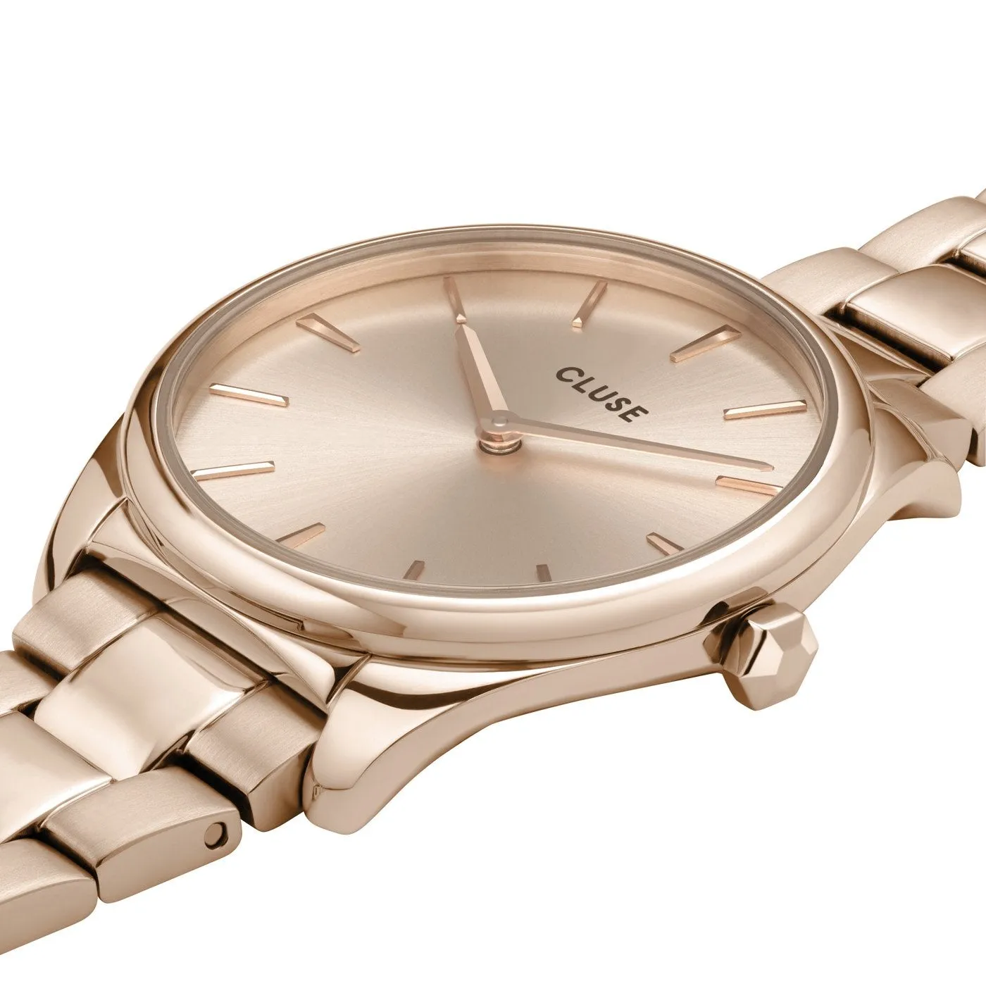 Cluse Pink Gold Féroce Petite Ladies Watch CW11201