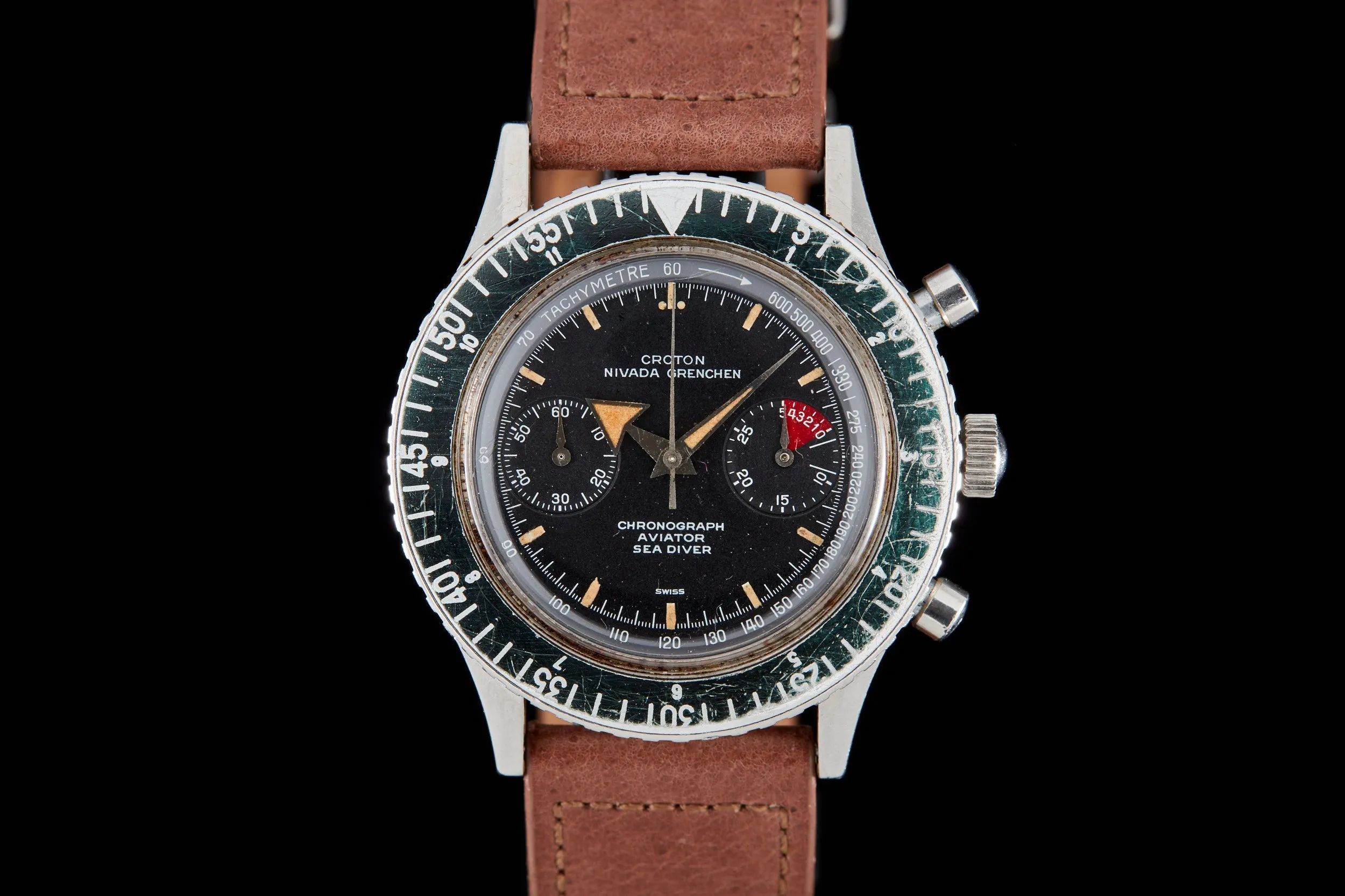 Croton Chronograph Aviator Sea Diver