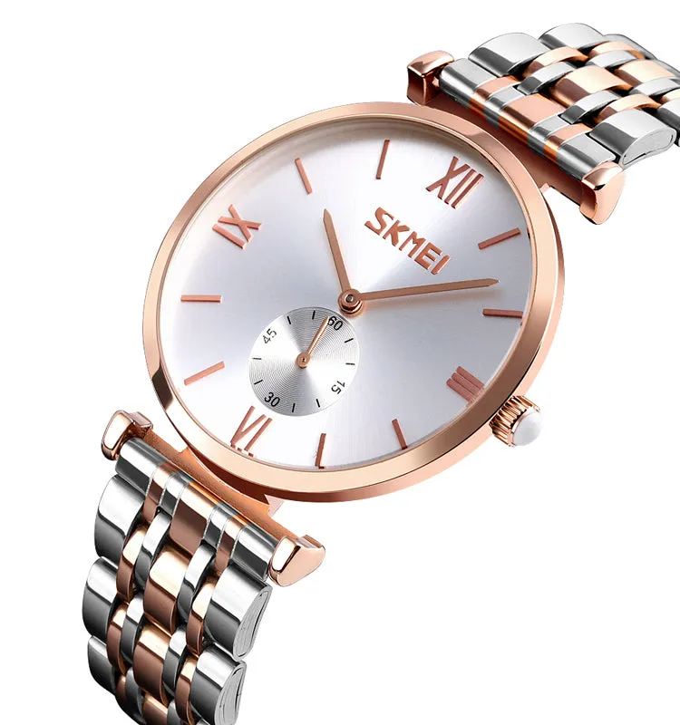 Exquisite diamond-encrusted shell face watch W2391898