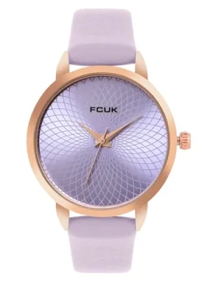 French Connection Analog Pink Dial Women's Watch-FK00023F