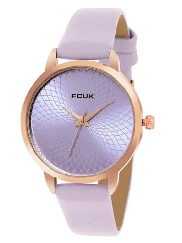 French Connection Analog Pink Dial Women's Watch-FK00023F