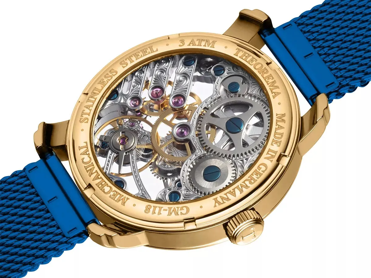 Full Skeleton GM-118-9 | Gold | Made in Germany Venezia Theorema