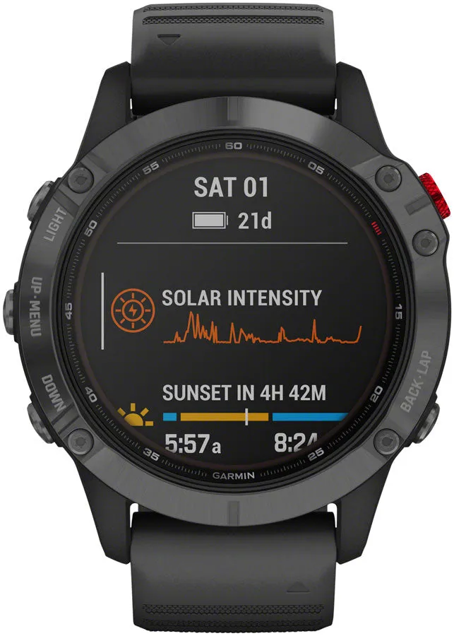 Garmin Fenix 6 Pro Solar GPS Watch