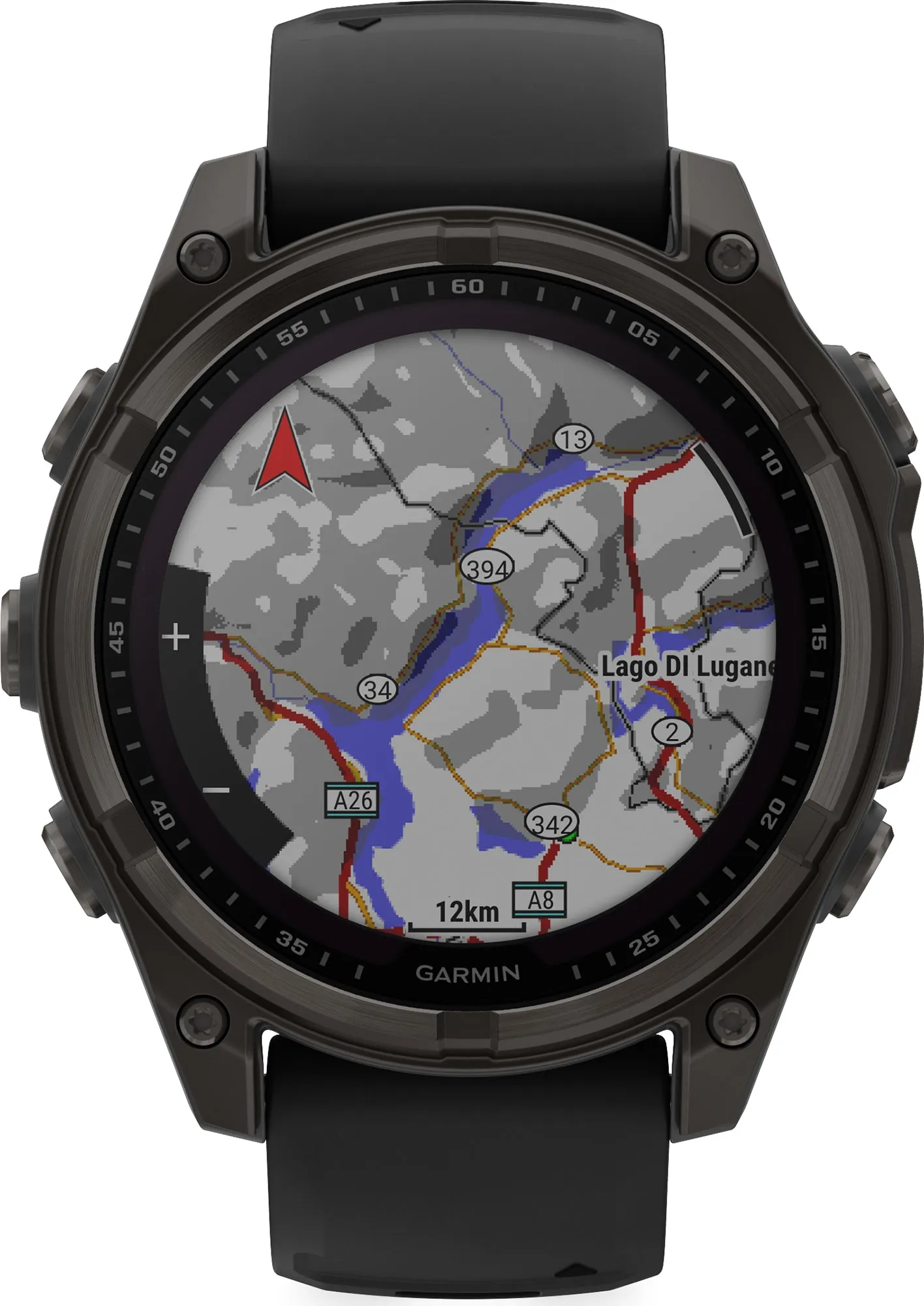 Garmin Fenix 8 Sapphire SOLAR 47mm Multisport Watch - Grey