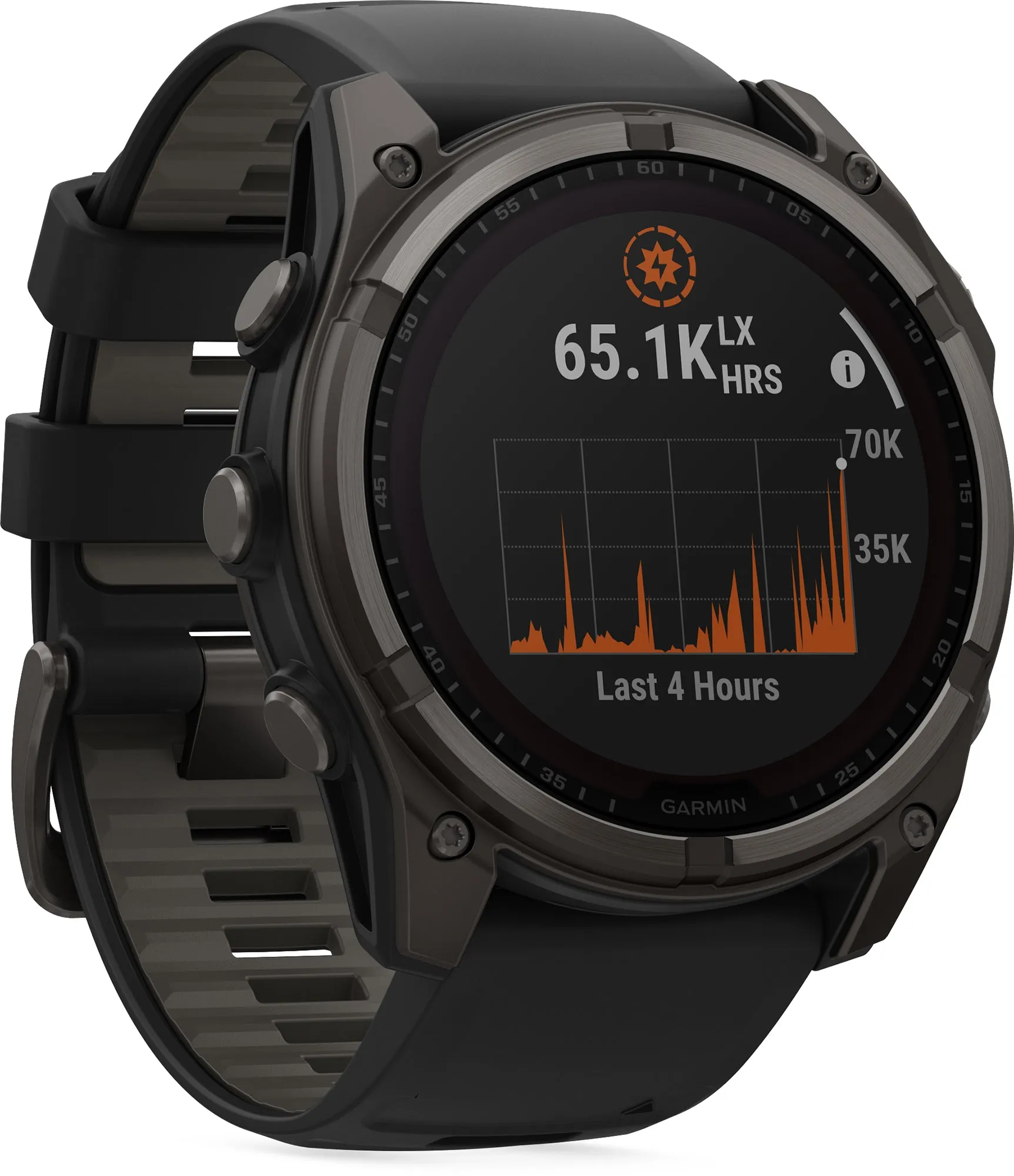 Garmin Fenix 8 Sapphire SOLAR 51mm Multisport Watch - Grey