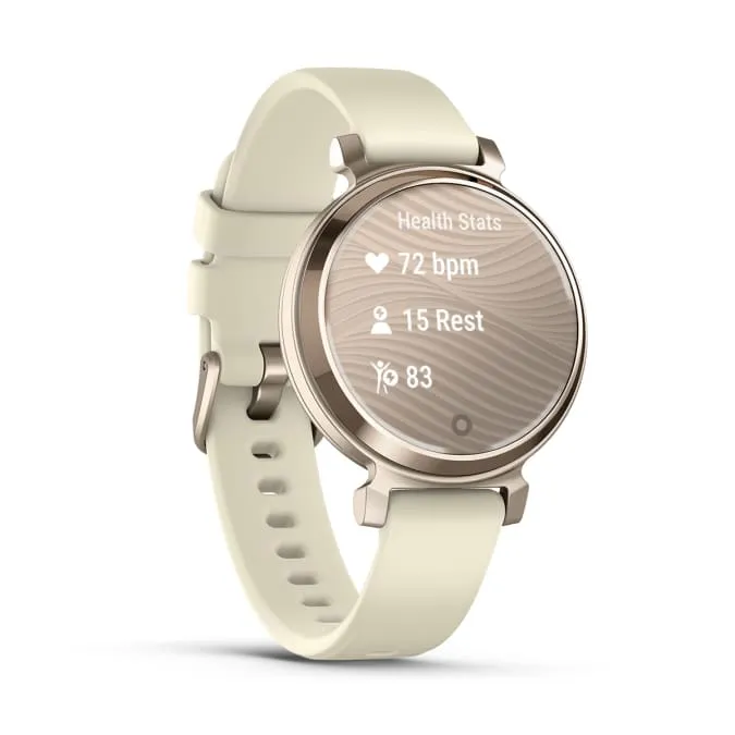 Garmin Lily 2 Sport Bluetooth Smart Watch - Cream Gold | 49-GAR-010-02839-00