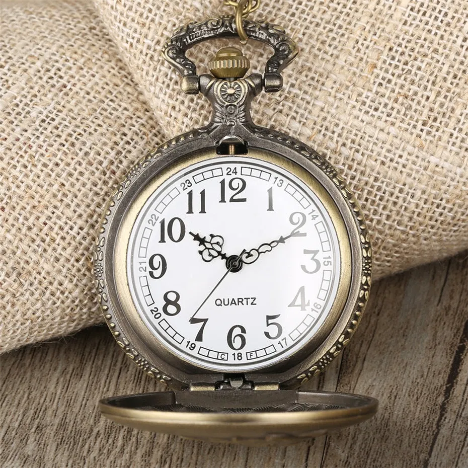 Horse Theme Pocket Watch