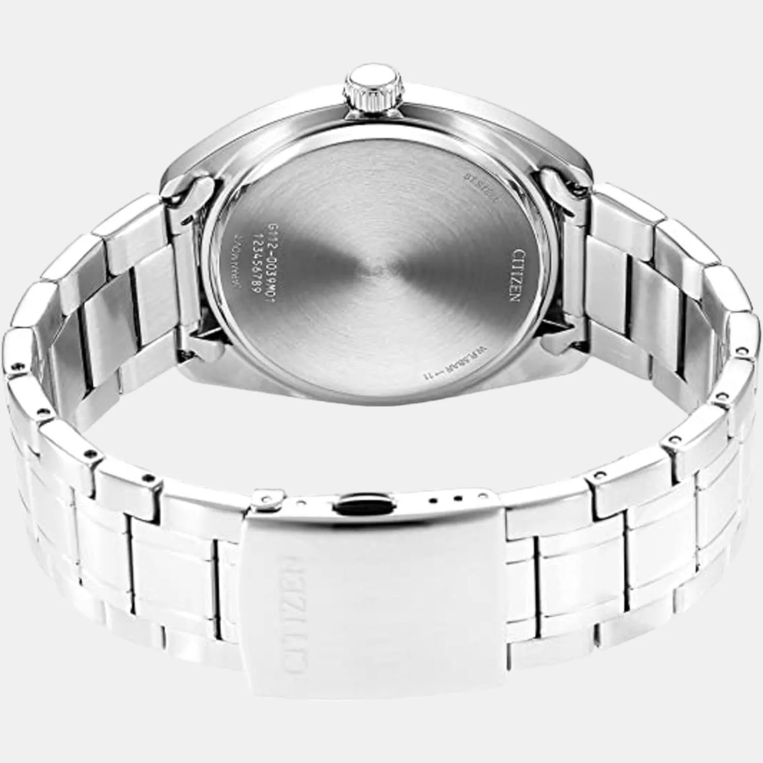 Hyperion Men's White Analog Stainless Steel Watch BI5100-58A