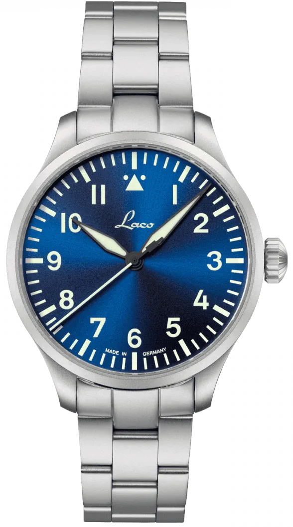 LAC Watch Pilot Basic Augsburg Blue Hour Bracelet