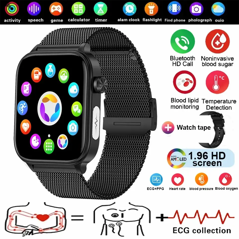 Medical Grade Smart Watch - 1.96"