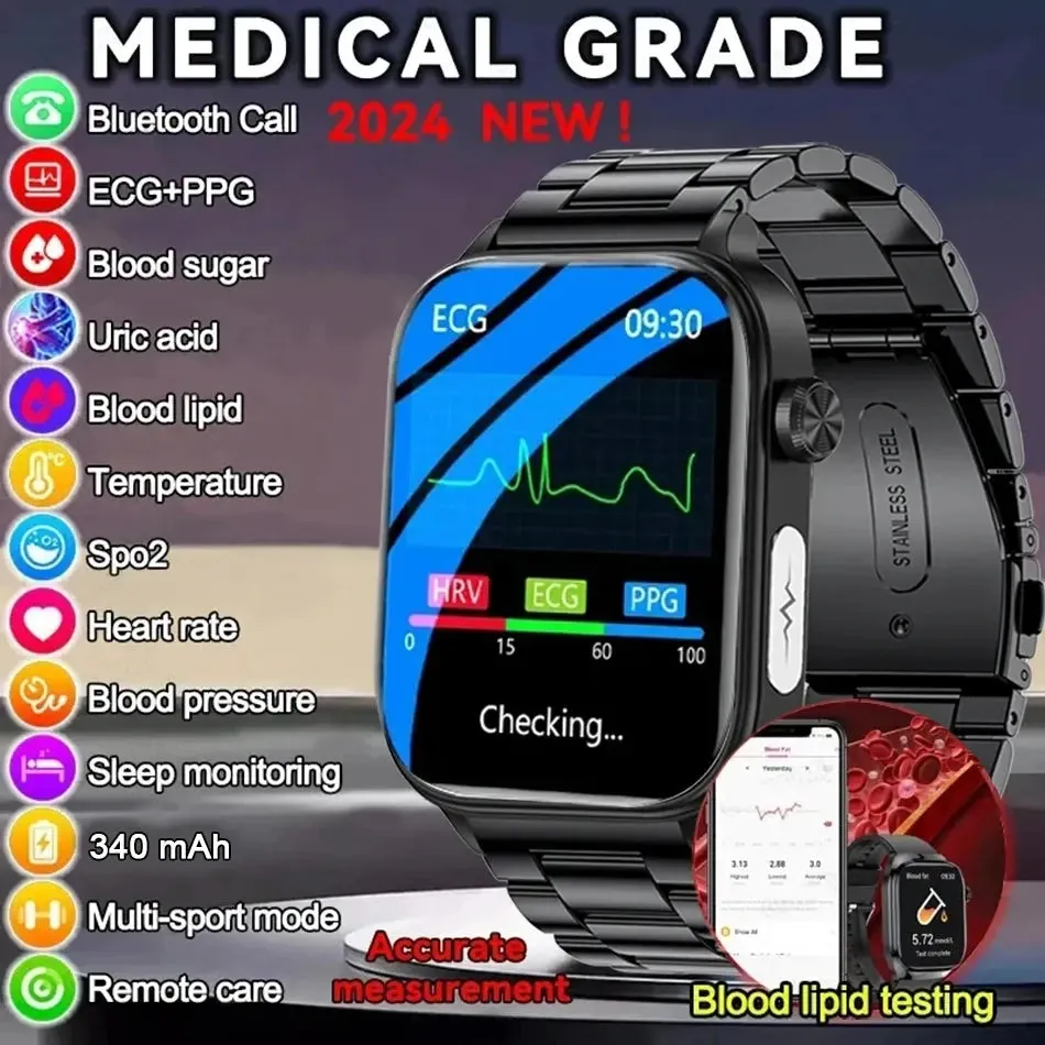 Medical Grade Smart Watch - 1.96"