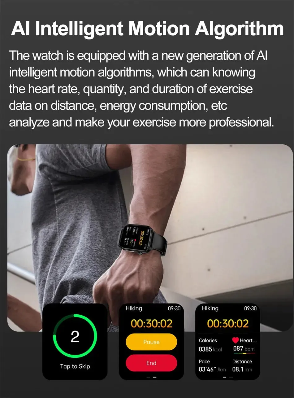 Medical Grade Smart Watch - 1.96"