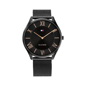 Men Becker Black 43Mm Watch