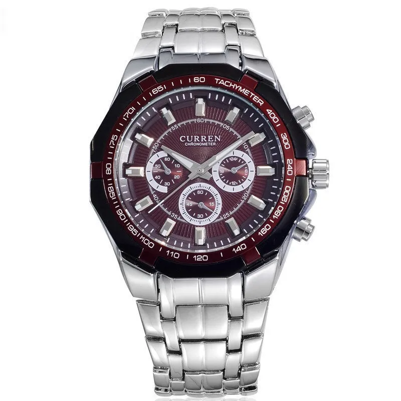 Men Watches Top Brand Luxury Men Military Wrist Watches Full Steel Men Sports Watch Waterproof