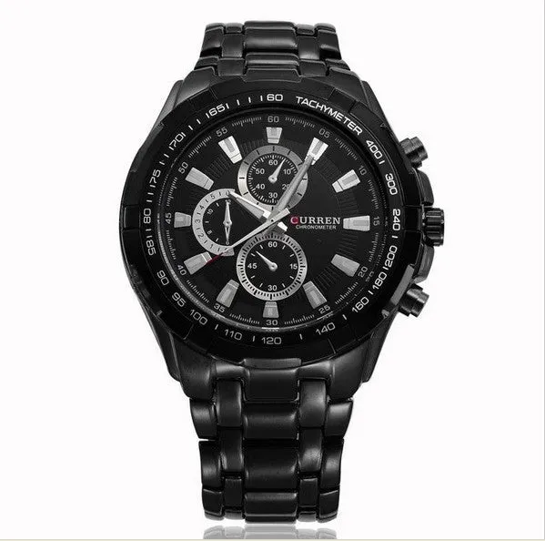 Men Watches Top Brand Luxury Men Military Wrist Watches Full Steel Men Sports Watch Waterproof