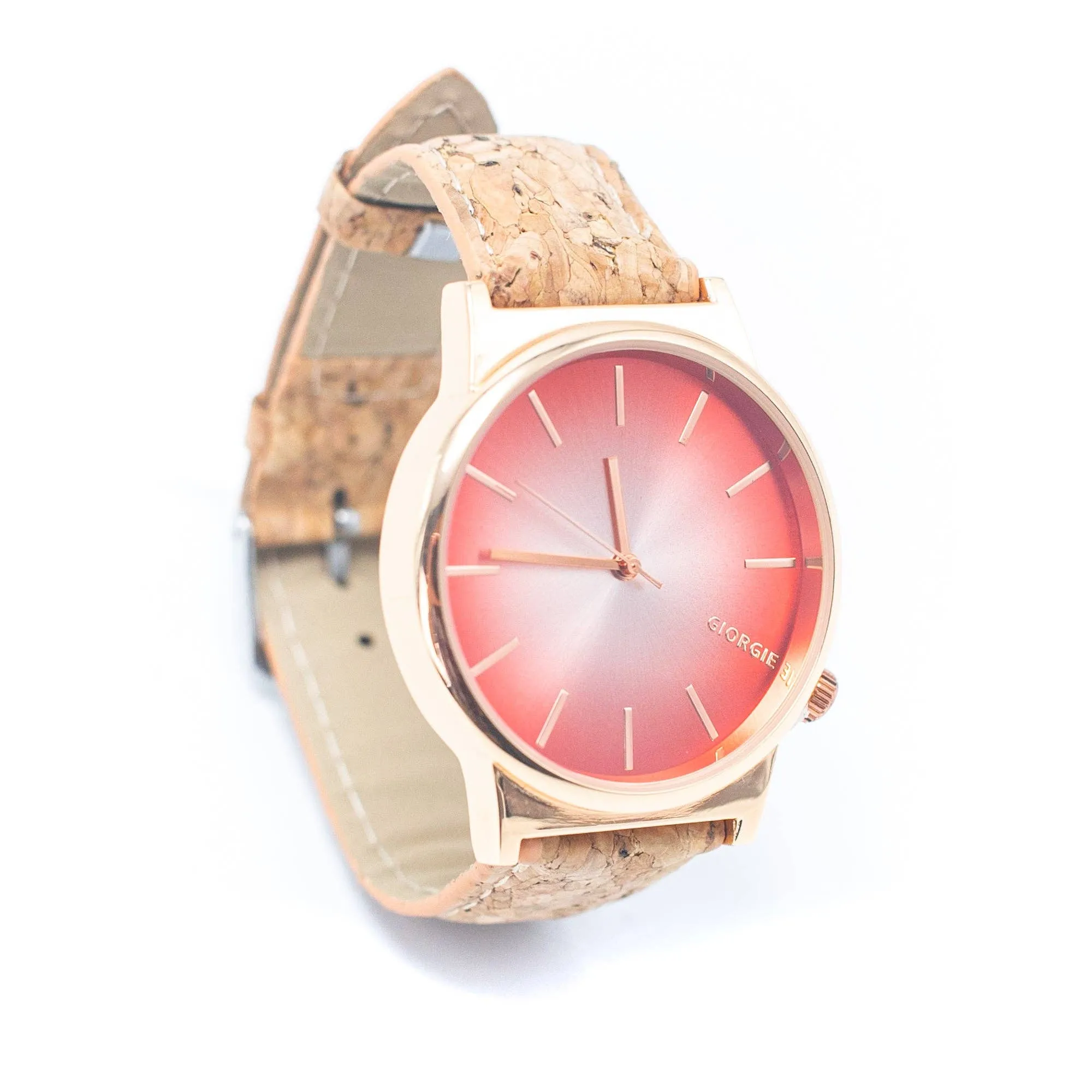 Natural Cork watch unisex fashion Watch WA-381（without box）