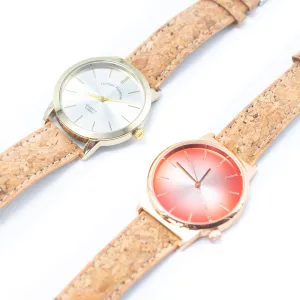 Natural Cork watch unisex fashion Watch WA-381（without box）