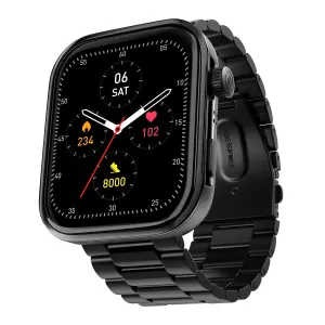 Noise Newly Launched ColorFit Pro 5 Max 1.96" AMOLED Display Smart Watch, BT Calling, Post Training Workout Analysis, VO2 Max, Rapid Health, 5X Faster Data Transfer - Elite Black