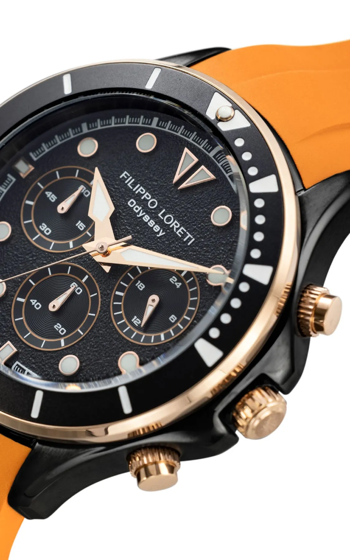 Odyssey Rose Gold Regatta Chrono Tiger