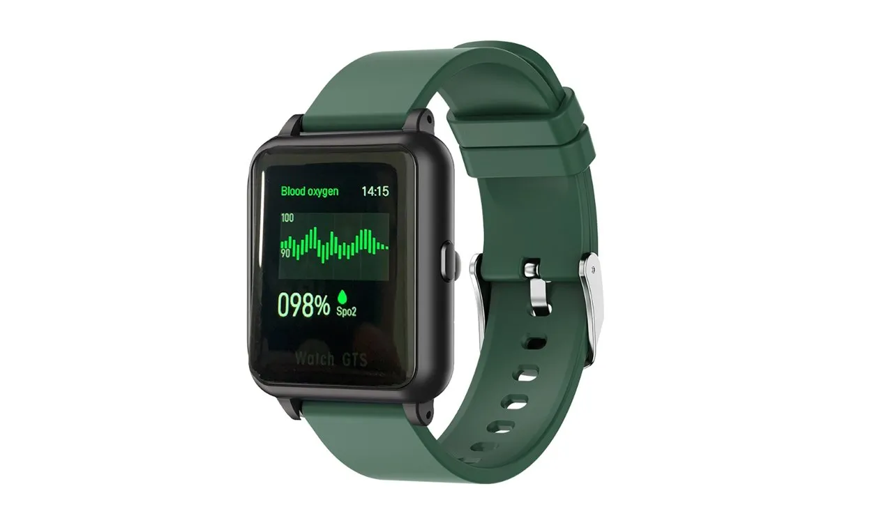 OXITEMP Smart Watch With Live Oximeter, Thermometer And Pulse Monitor