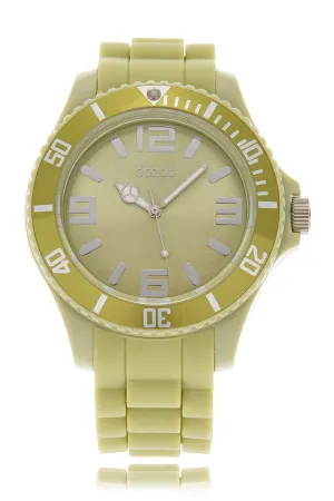 PISTACHIO Light Green Silicone Watch