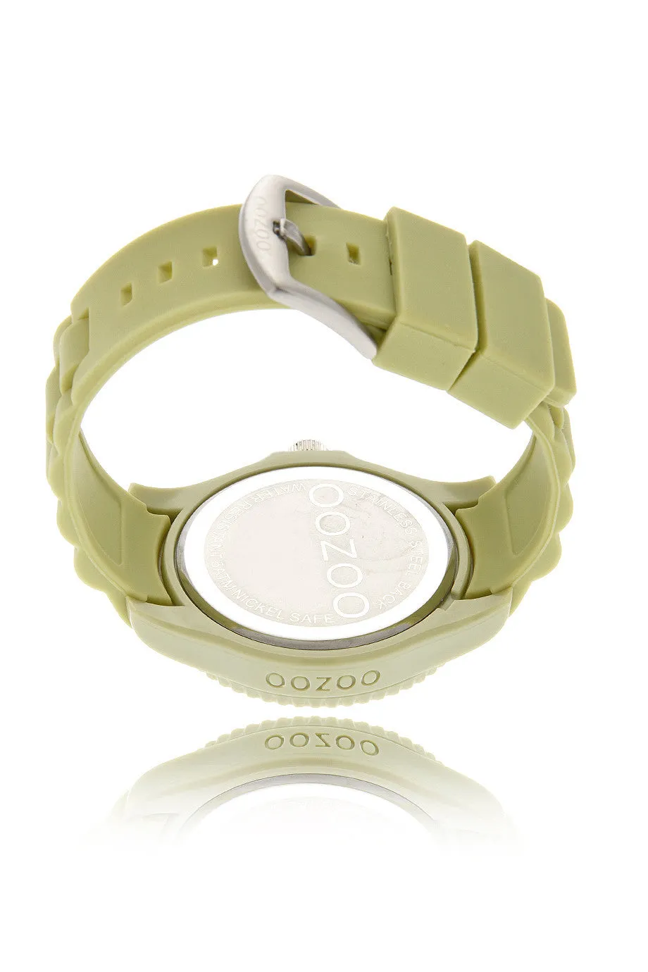 PISTACHIO Light Green Silicone Watch