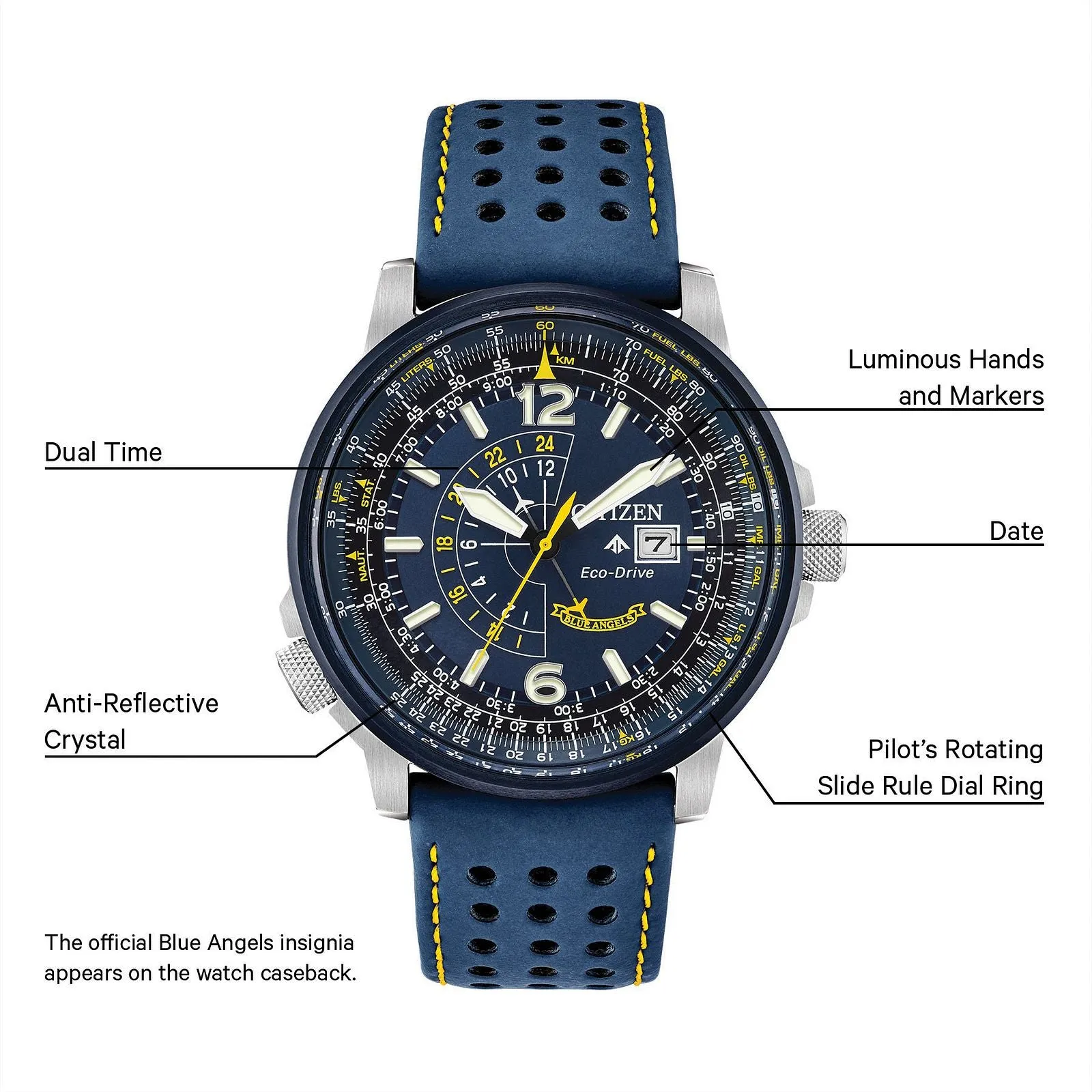 Promaster Nighthawk Blue Citizen Watch BJ7007-02L