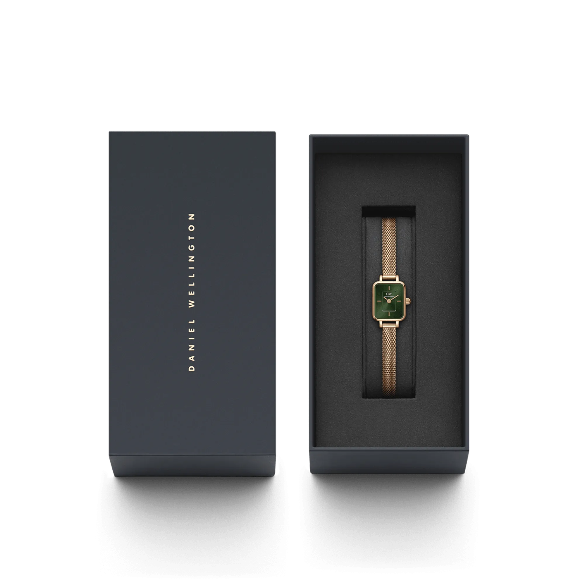 Quadro Mini Melrose Rose Gold Emerald