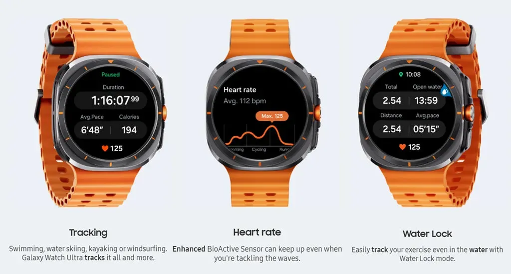 SAMSUNG Galaxy Active Ultra 7 Smartwatch (47mm Super AMOLED Display)