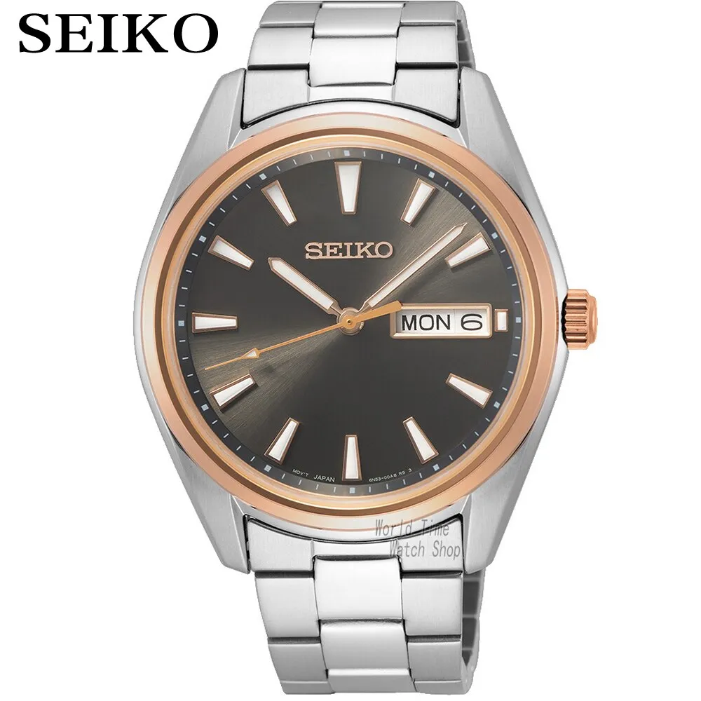 Seiko watch men Top Luxury Brand Waterproof Sport Clock Wrist Watch Men's or women&#39;s watch couple watch relogio masculino.