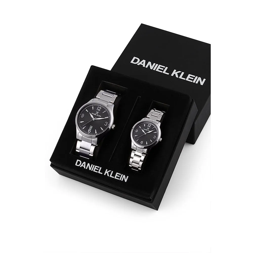 Set of watches for women and men, Daniel Klein Pair