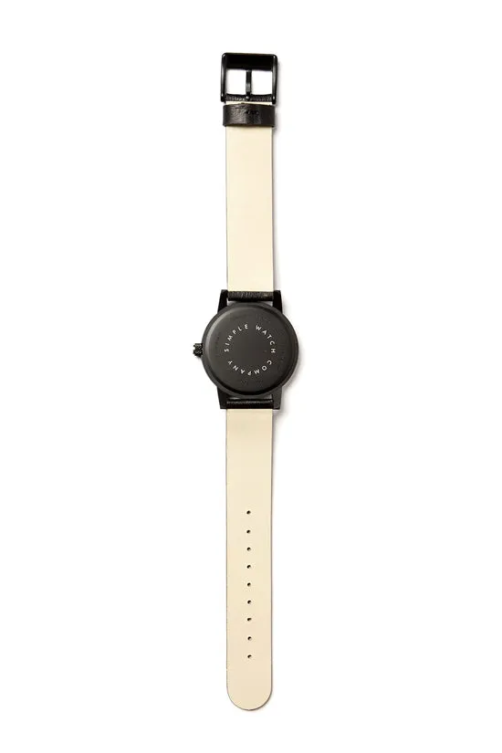 Simple Watch Co. Kent 38mm Black/White