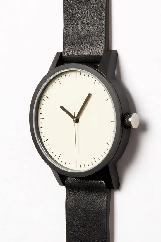 Simple Watch Co. Kent 38mm Black/White