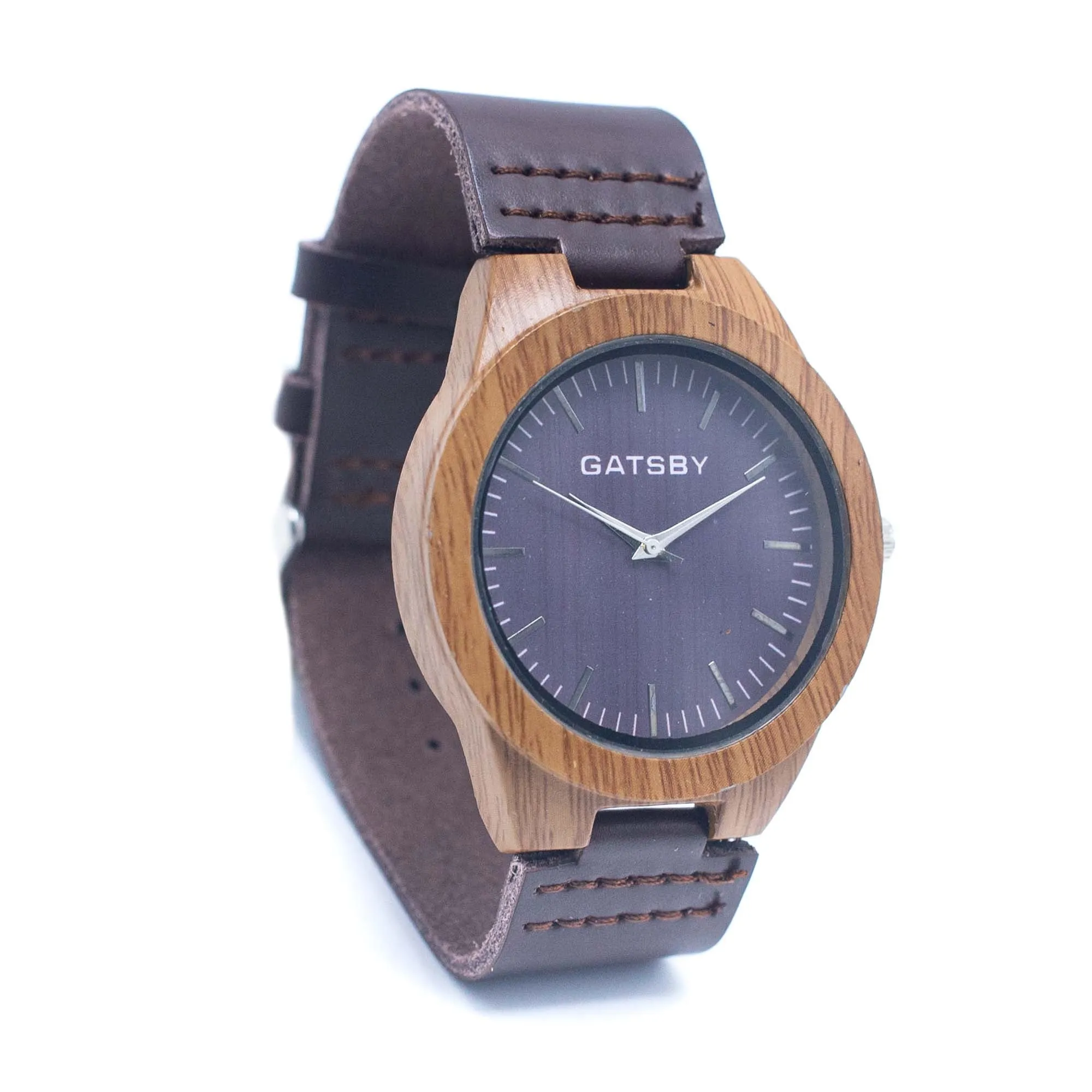 Stylish Casual Watch with Natural Cork Watch Strap WA-338