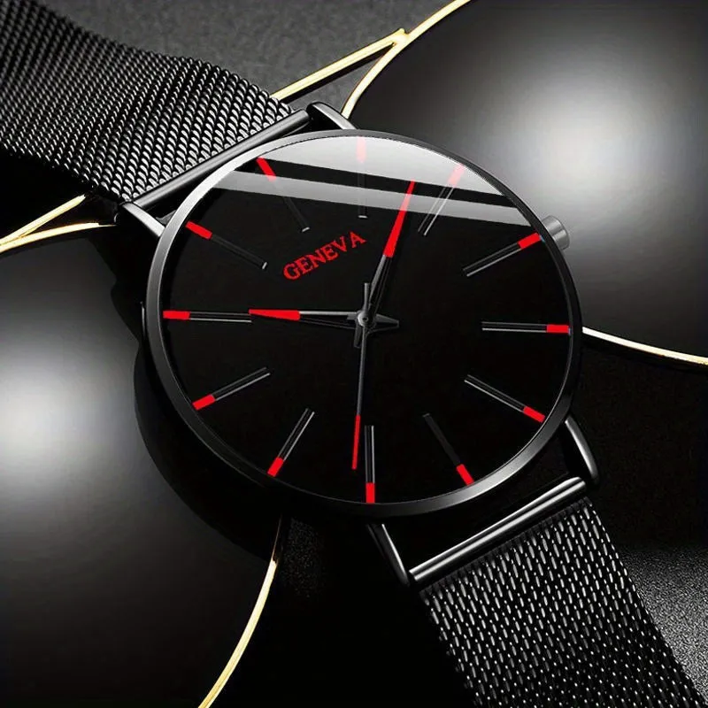 Stylish Mesh Strap Watch Ultimate Gift for Men