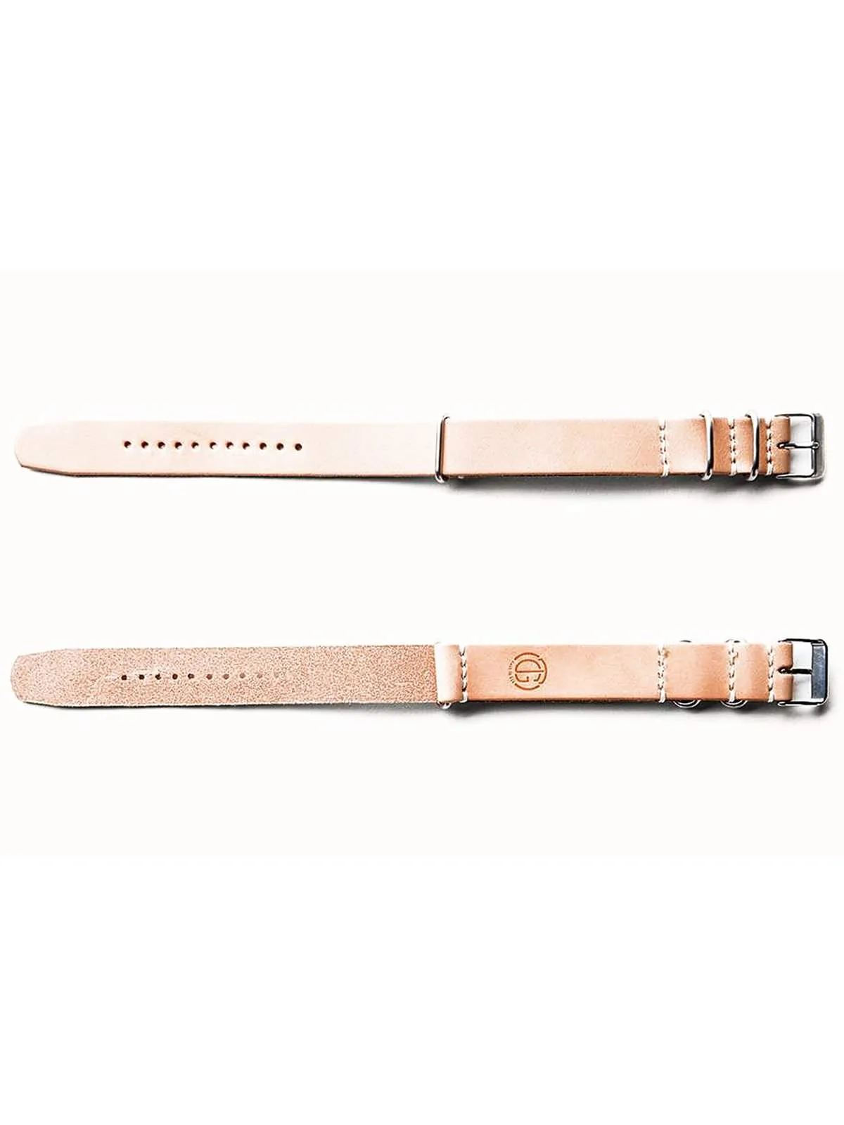 Tanner Goods Nato Watch Strap Natural 20mm